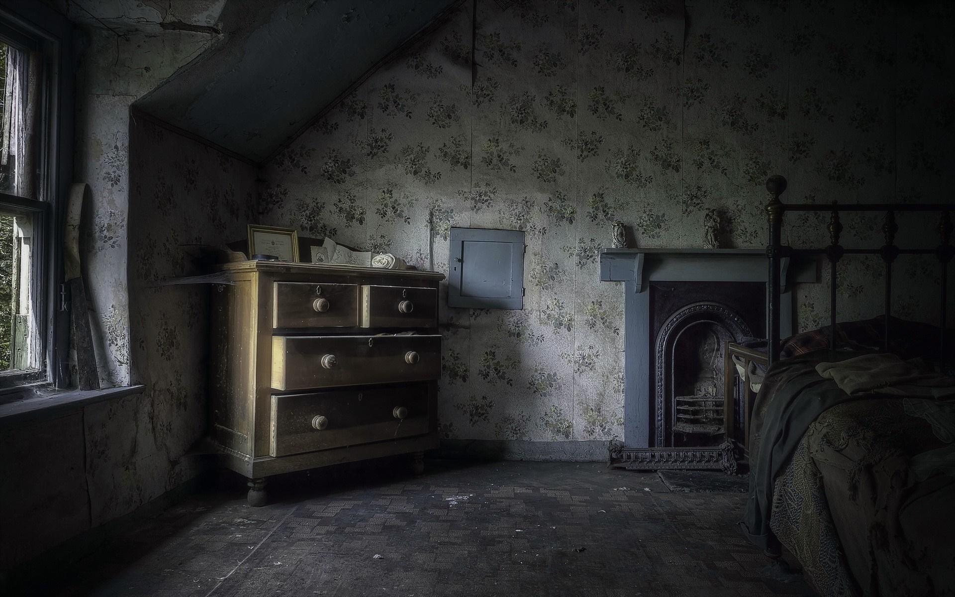 1920x1200 house room interiors spooky gothic wallpaper HD Wallpaper