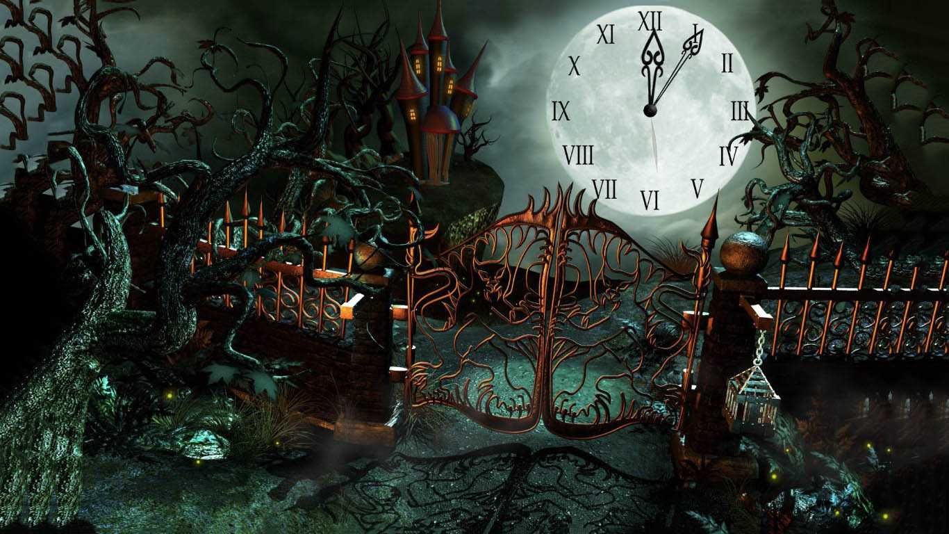 1366x768 Goth Wallpaper Desktop