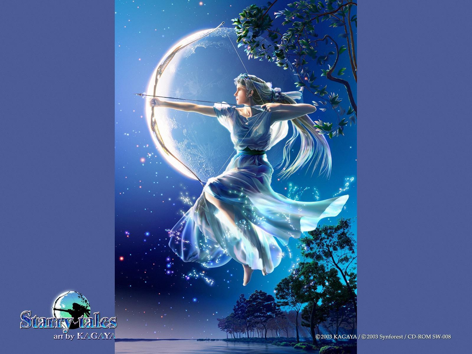 1600x1200 Best Fantasy Wallpaper Of Author Kagaya Yutaka The Greek Goddess