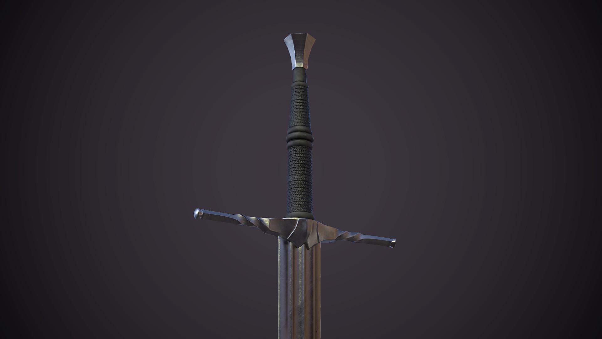 1920x1080 Witcher 3 Sword