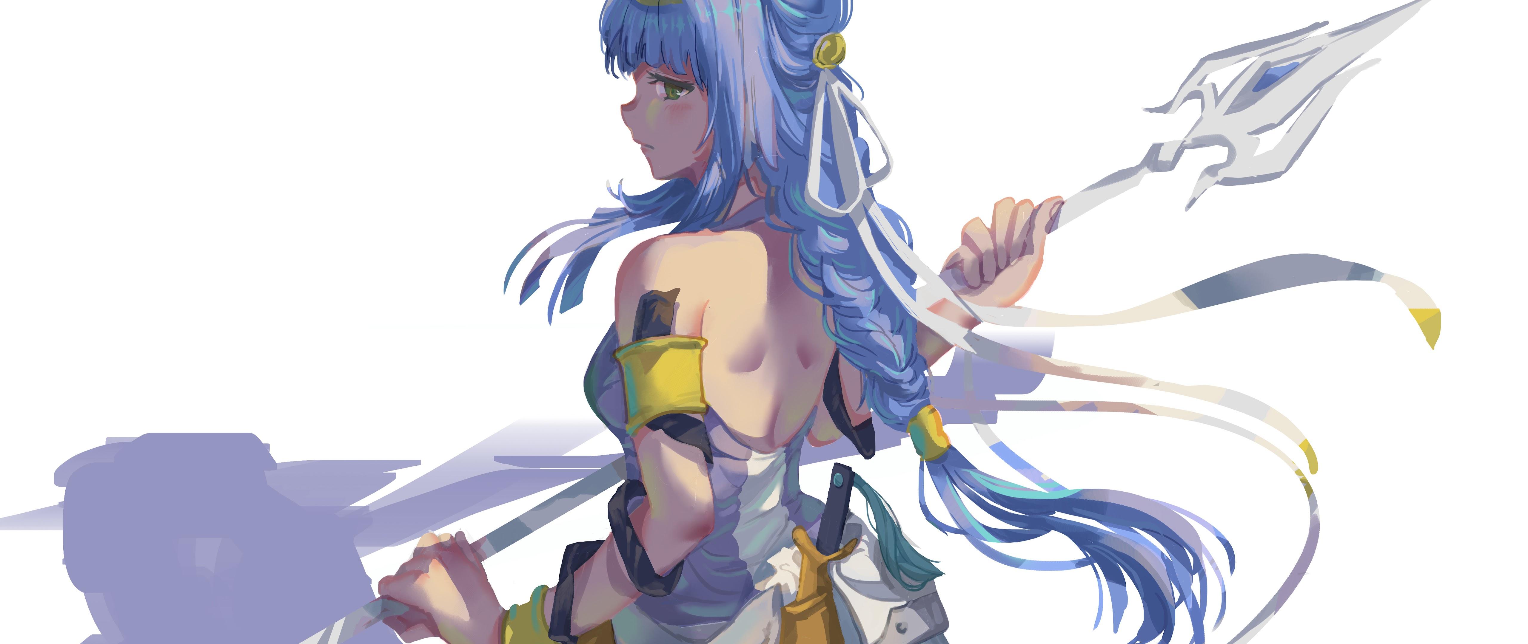 5120x2160 Artemis DanMachi 8K Wallpaper