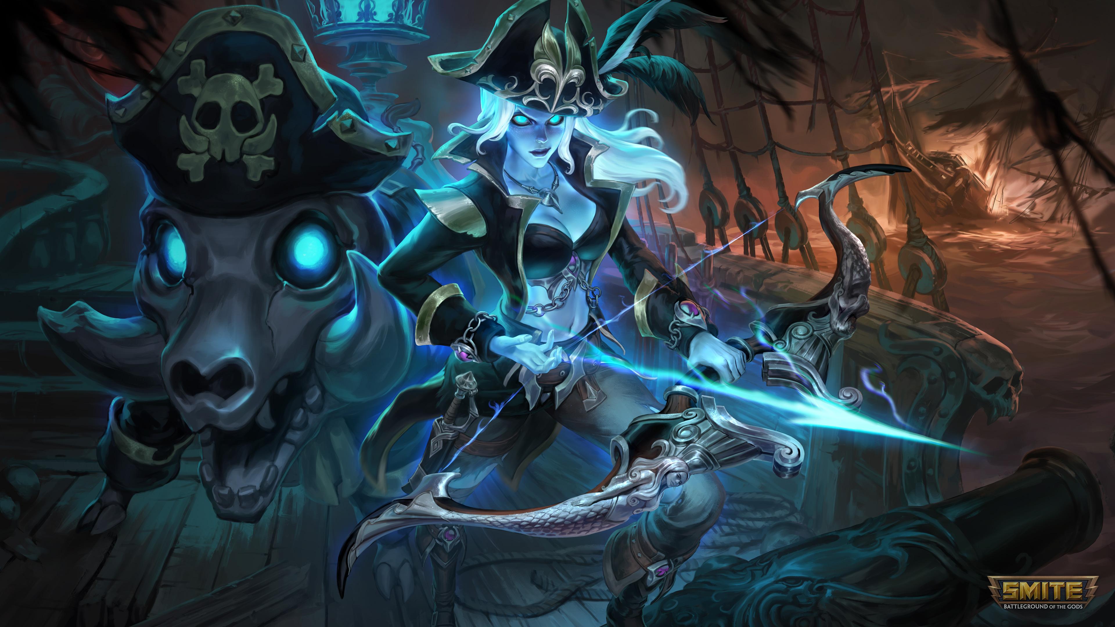 3840x2160 Artemis (Smite) 4k Ultra HD Wallpaper