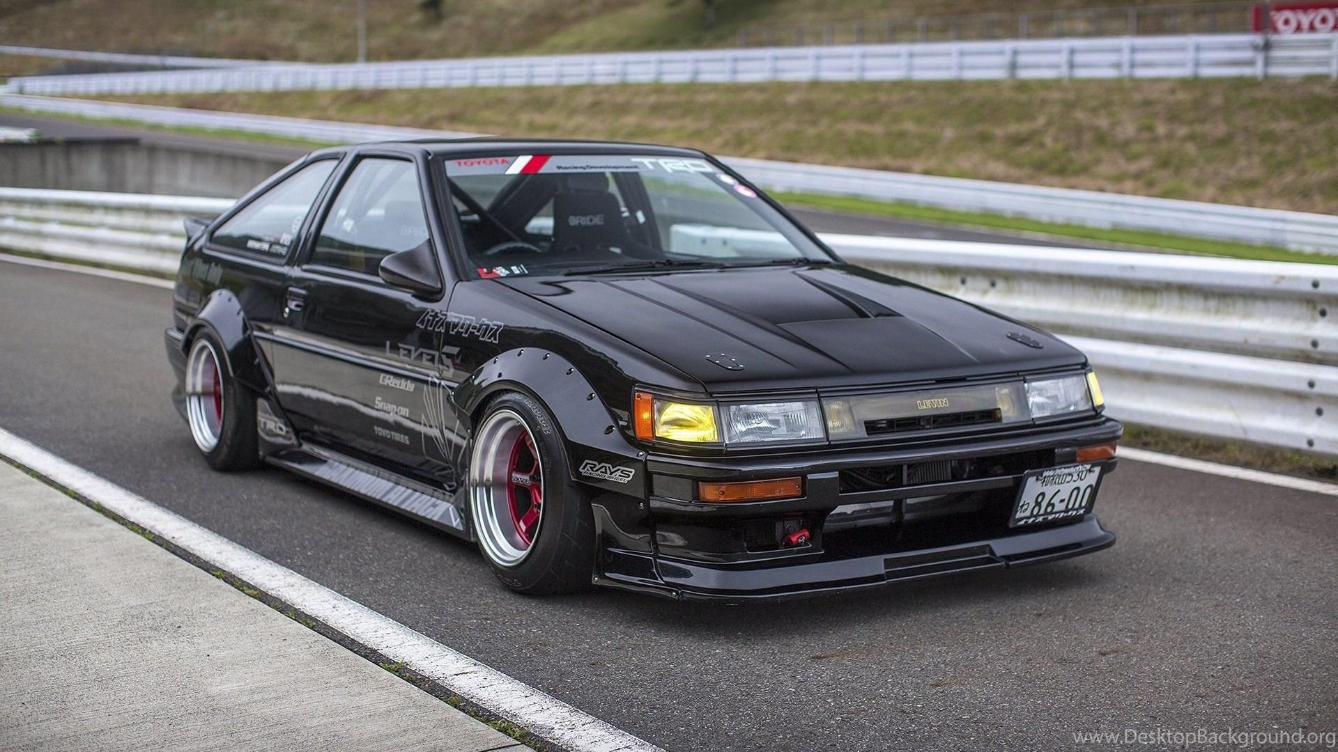 1920x1080 Toyota AE86 Tuning Custom Drift Race Racing Wallpaper Desktop Background