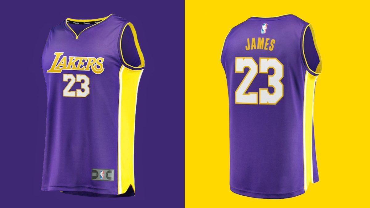 1200x675 LeBron James jersey Los Angeles Lakers