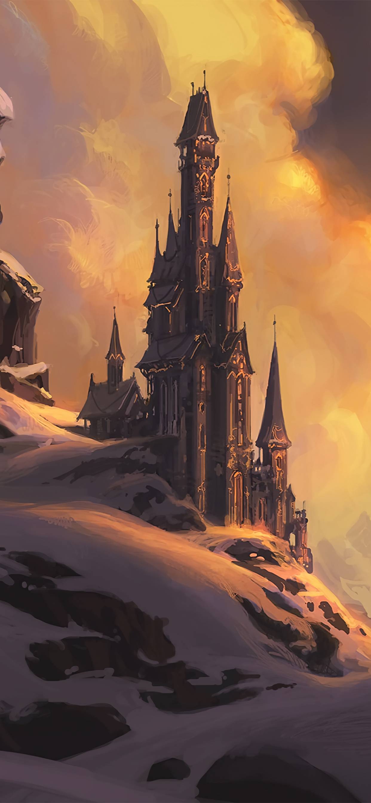 1242x2688 The Wizard's Tower iPhone XS MAX Wallpaper, HD Fantasy 4K Wallpaper, Image, Photo and Background