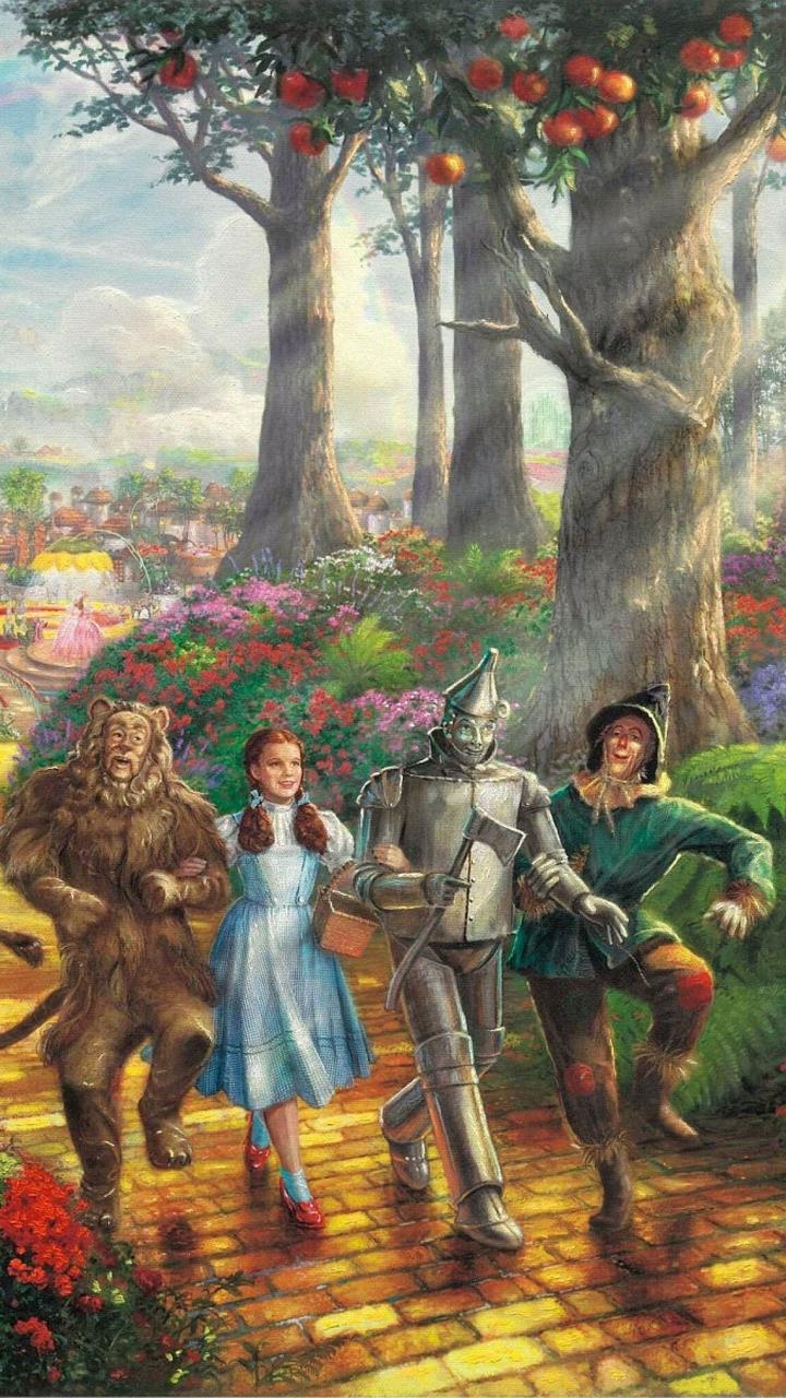 720x1280 Wizard of Oz Art Wallpaper