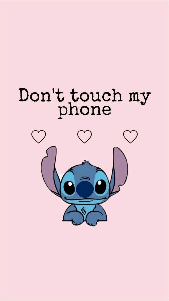 720x1279 Lilo And Stitch Wallpaper Dont Touch My Phone