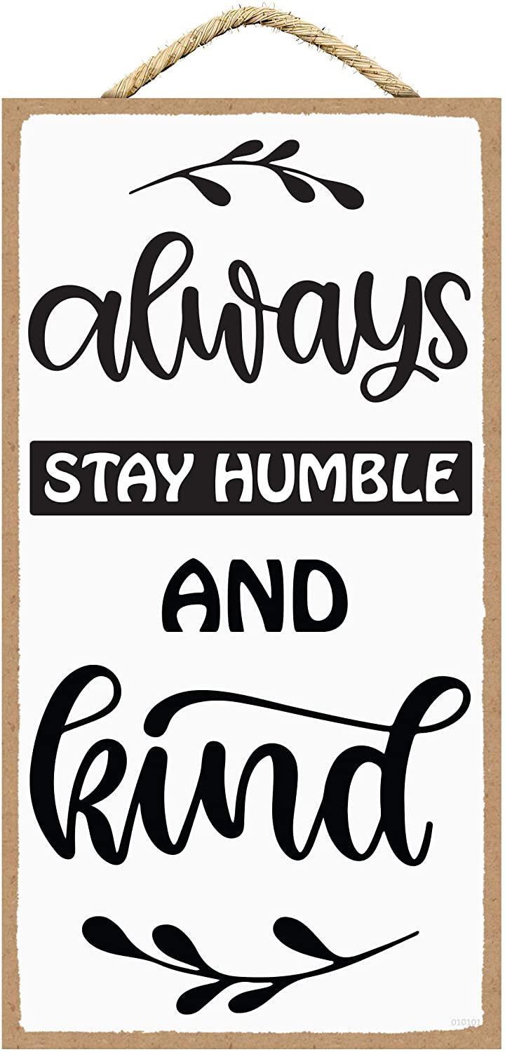 720x1500 Buy SARAH JOY'S Always Stay Humble and Kind Wall Art Wall Decor Affirmations Wall Decor Wall Art for Girls 5 x 10 Inches Online in Indonesia. B08S3MJ2NF