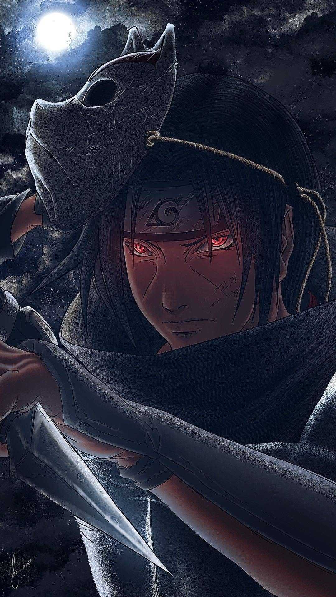 1080x1920 Itachi Uchiha Wallpaper