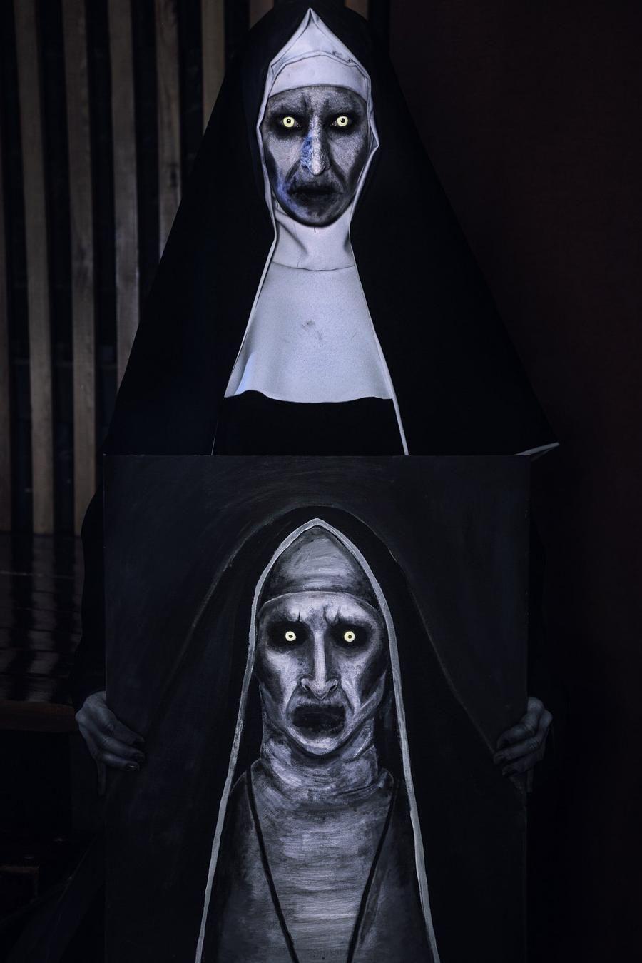 900x1349 Evil Nun⚰️⛓️ ideas. horory, strašidelný, zombíci