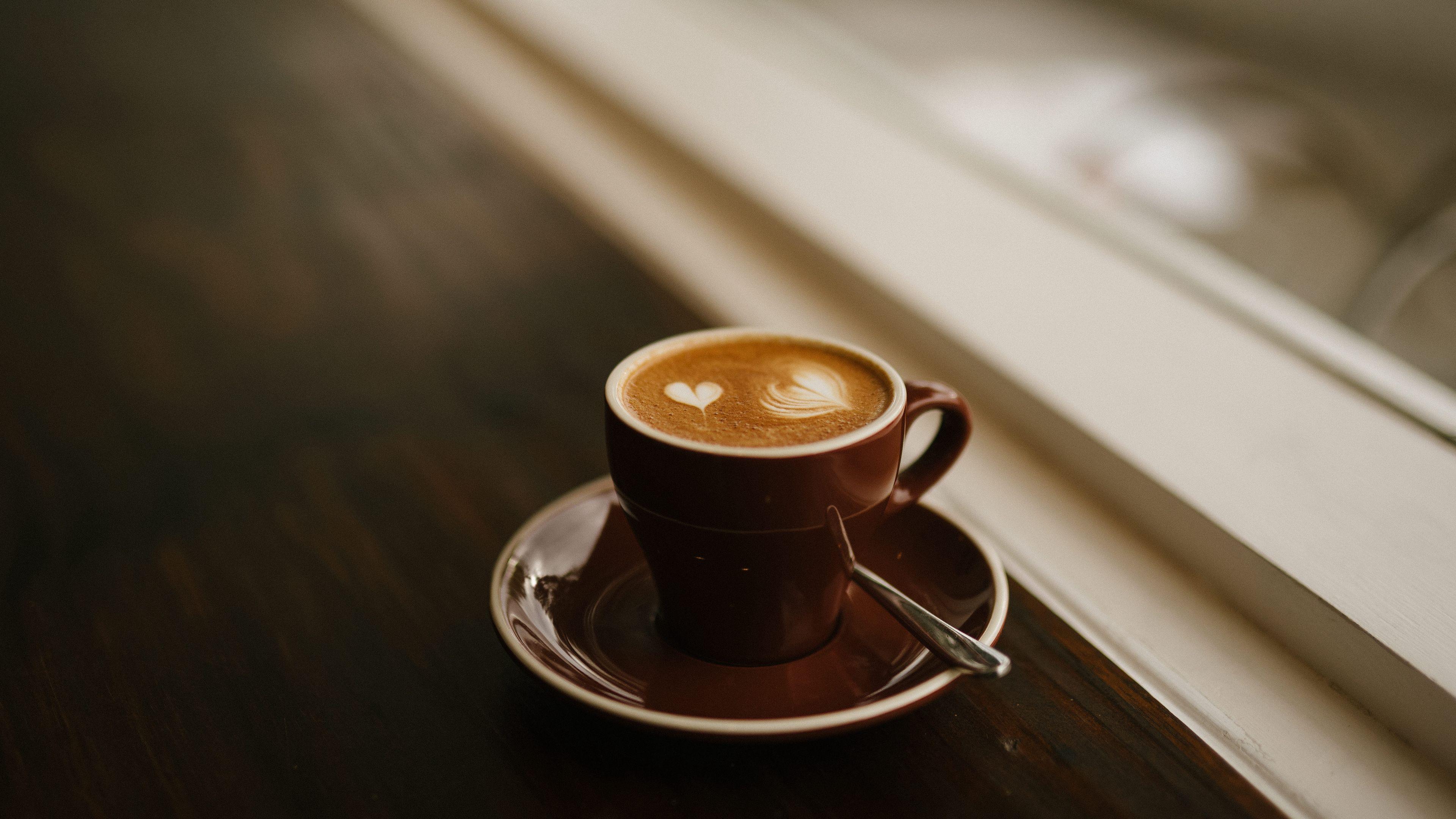 3840x2160 Download wallpaper 3840x2160 coffee, espresso, cappuccino, cup, foam 4k uhd 16:9 HD background