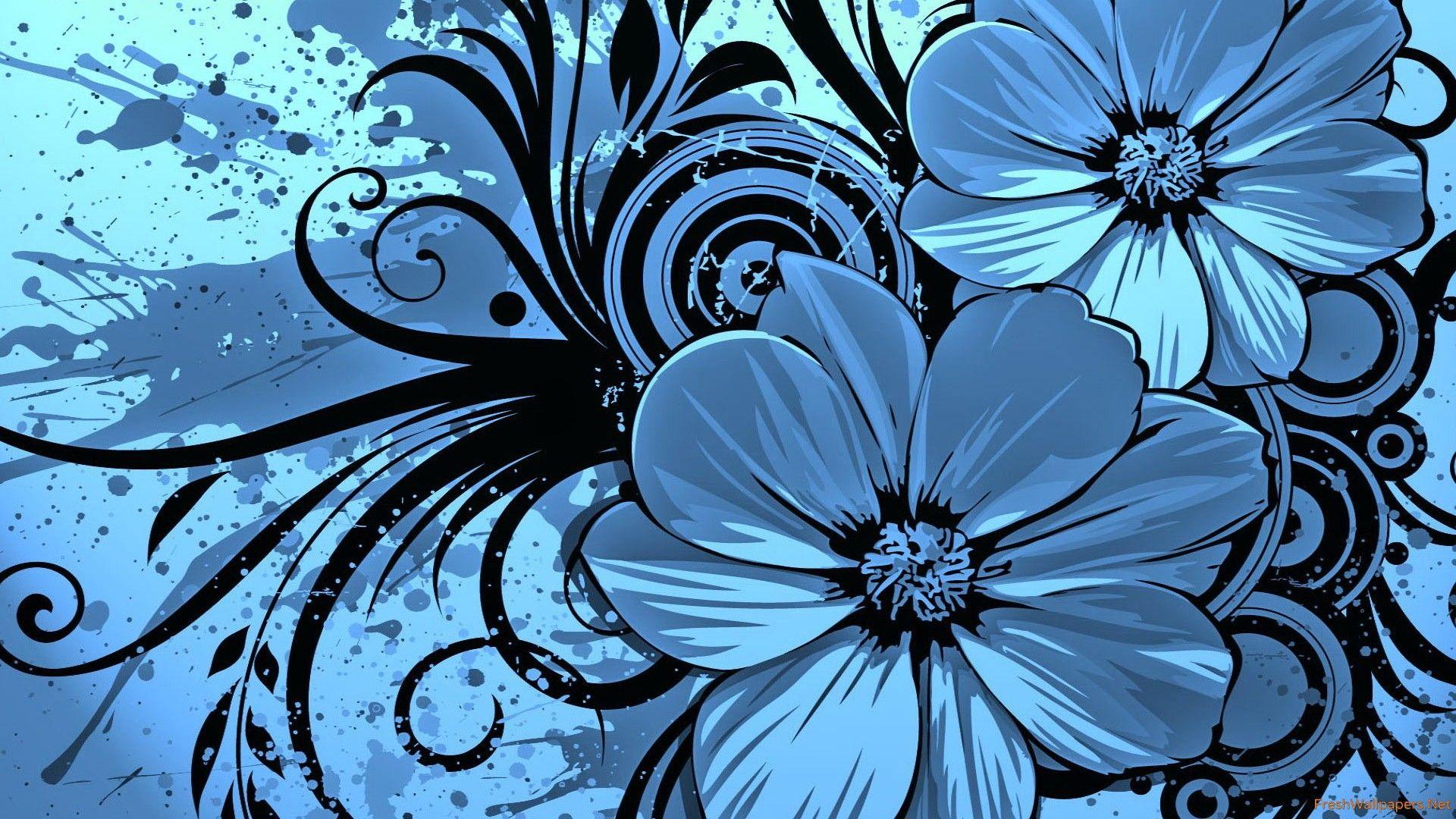 Royal Blue Flowers HD Wallpapers - Top Free Royal Blue Flowers HD