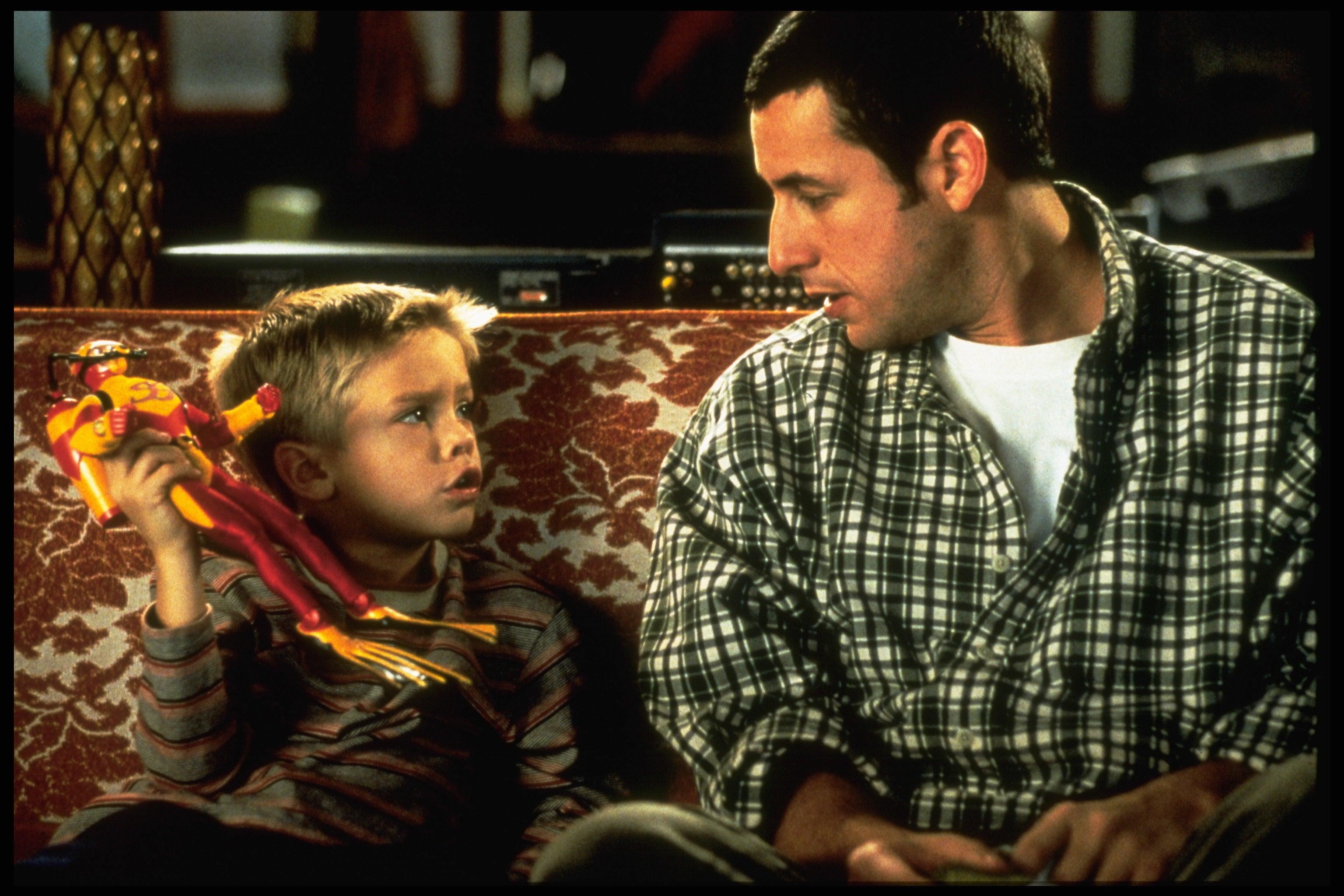 3072x2048 Adam Sandler Has Hilarious Reaction To 'Big Daddy' Co Stars Dylan And Cole Sprouse Growing Up (Exclusive)