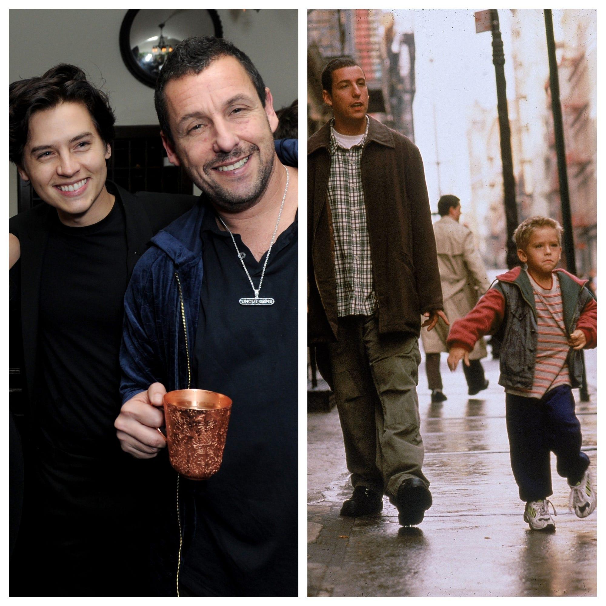 2000x2000 Adam Sandler, Cole Sprouse reunite 20 years after 'Big Daddy'