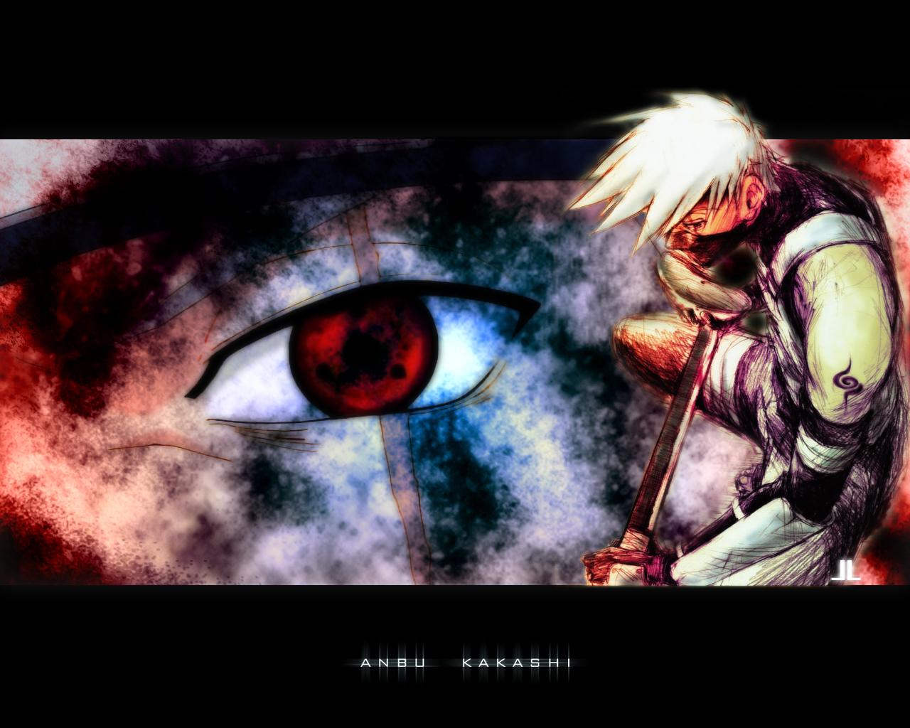 1280x1024 Naruto Wallpaper: anbu kakashi