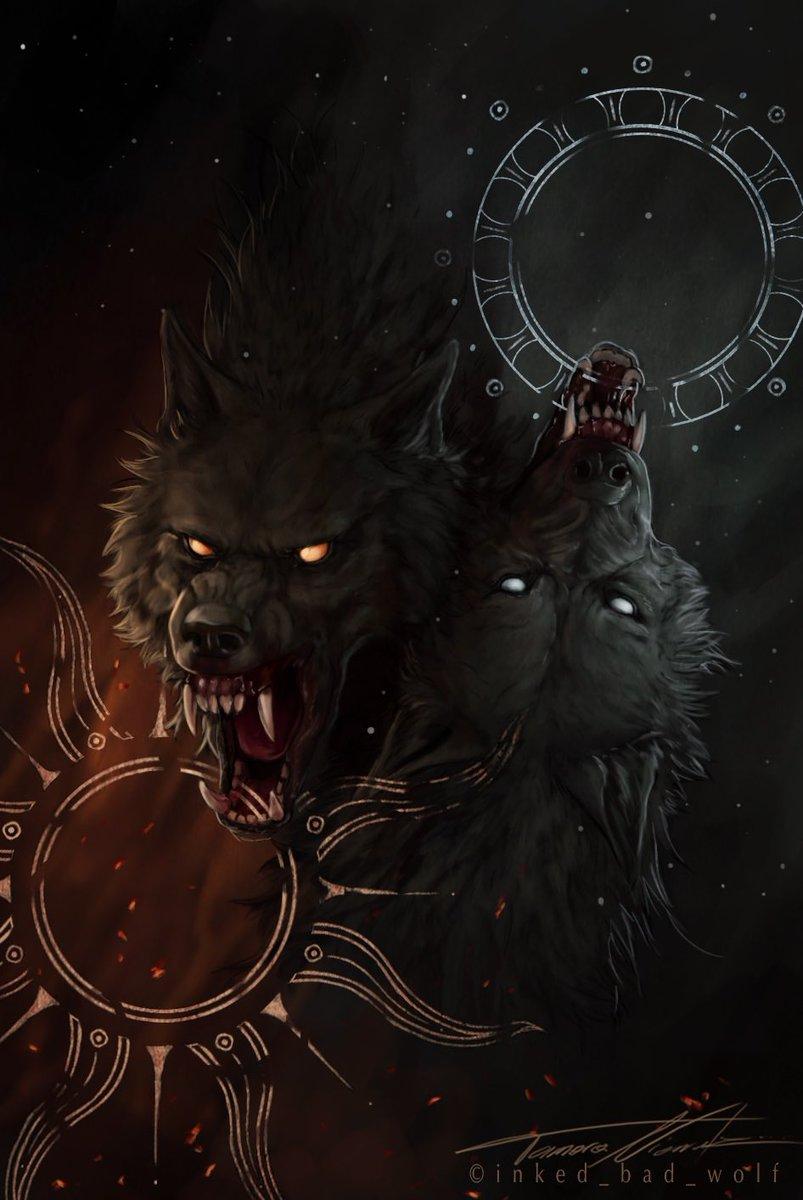 803x1200 تويتر \ inked_bad_wolf على تويتر: Ragnarok of the Gods means the end of the cosmos in Norse mythology. Finally I finished something personal again. I know most of u are