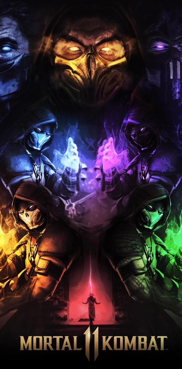 630x1280 Mortal Kombat Ninjas wallpaper
