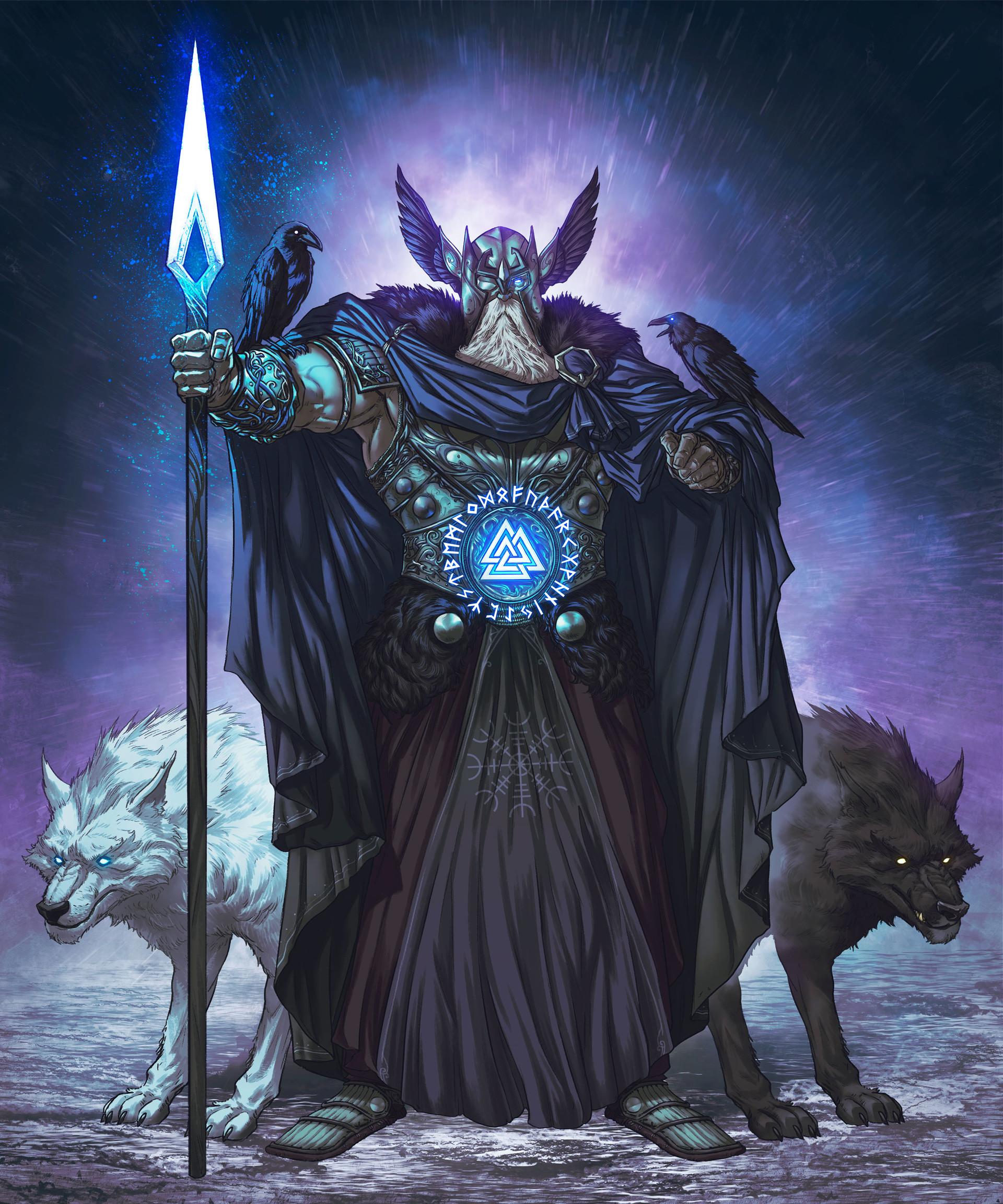 1920x2304 Andrea Guardino Gods from Journey to Ragnarok