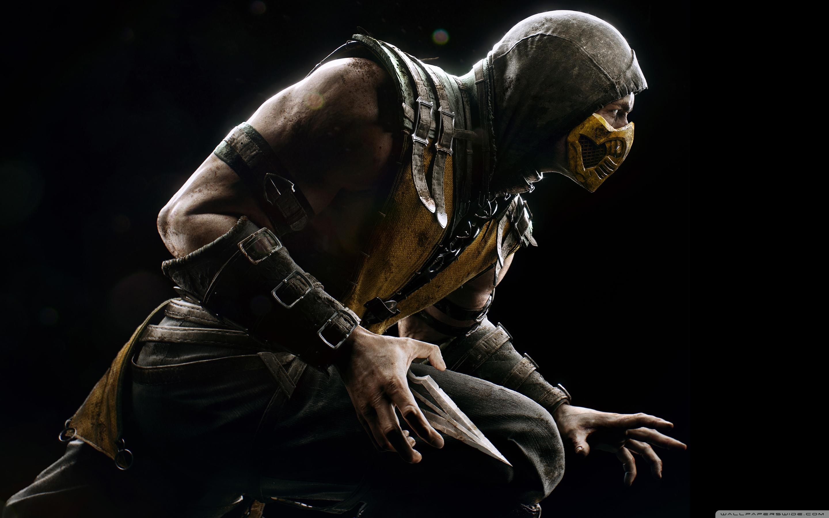 2880x1800 Mortal Kombat X Ninja Ultra HD Desktop Background Wallpaper for 4K UHD TV : Tablet