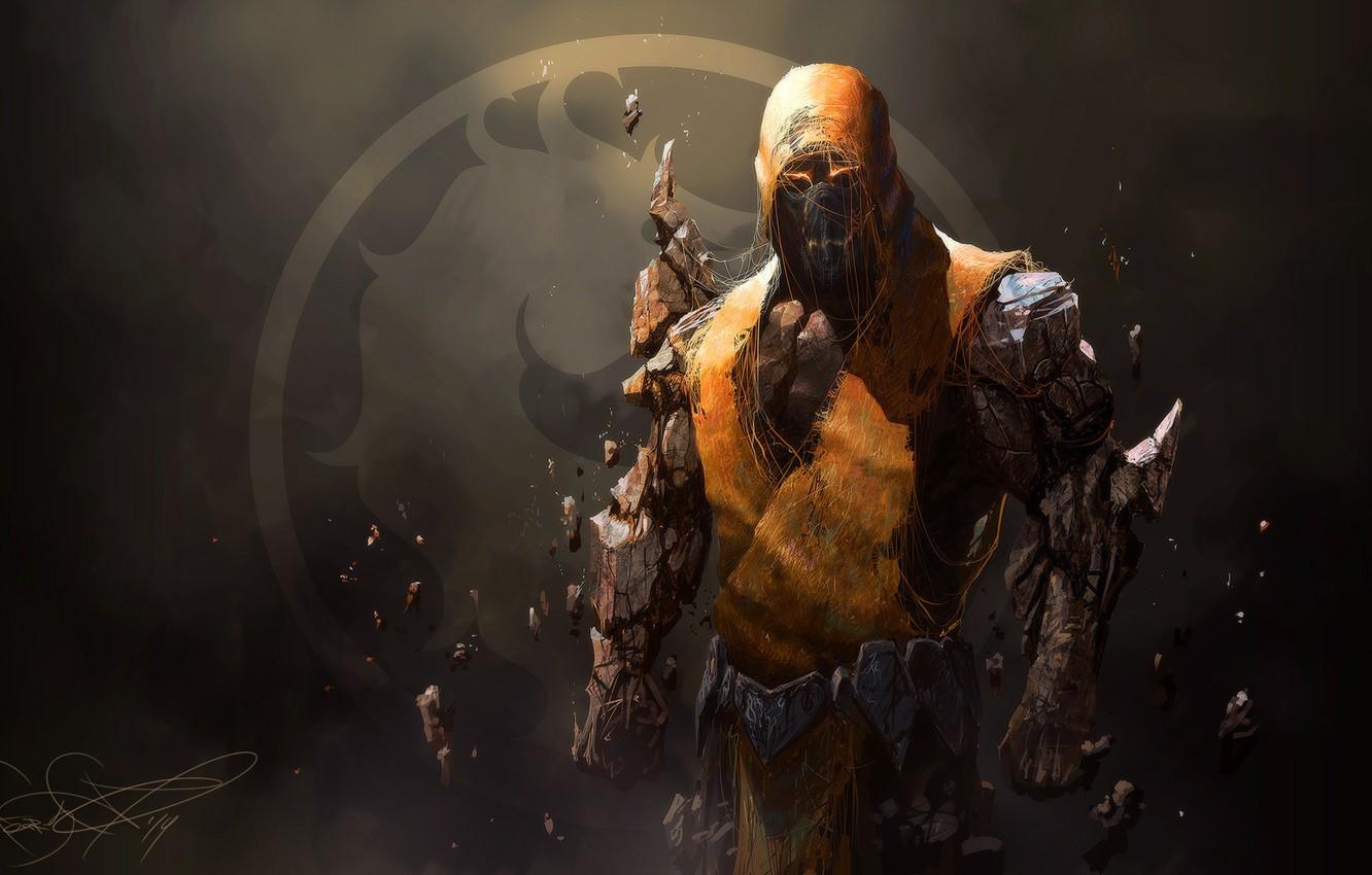 1332x850 Wallpaper stone, Mortal Kombat, ninja, Tremor image for desktop, section игры