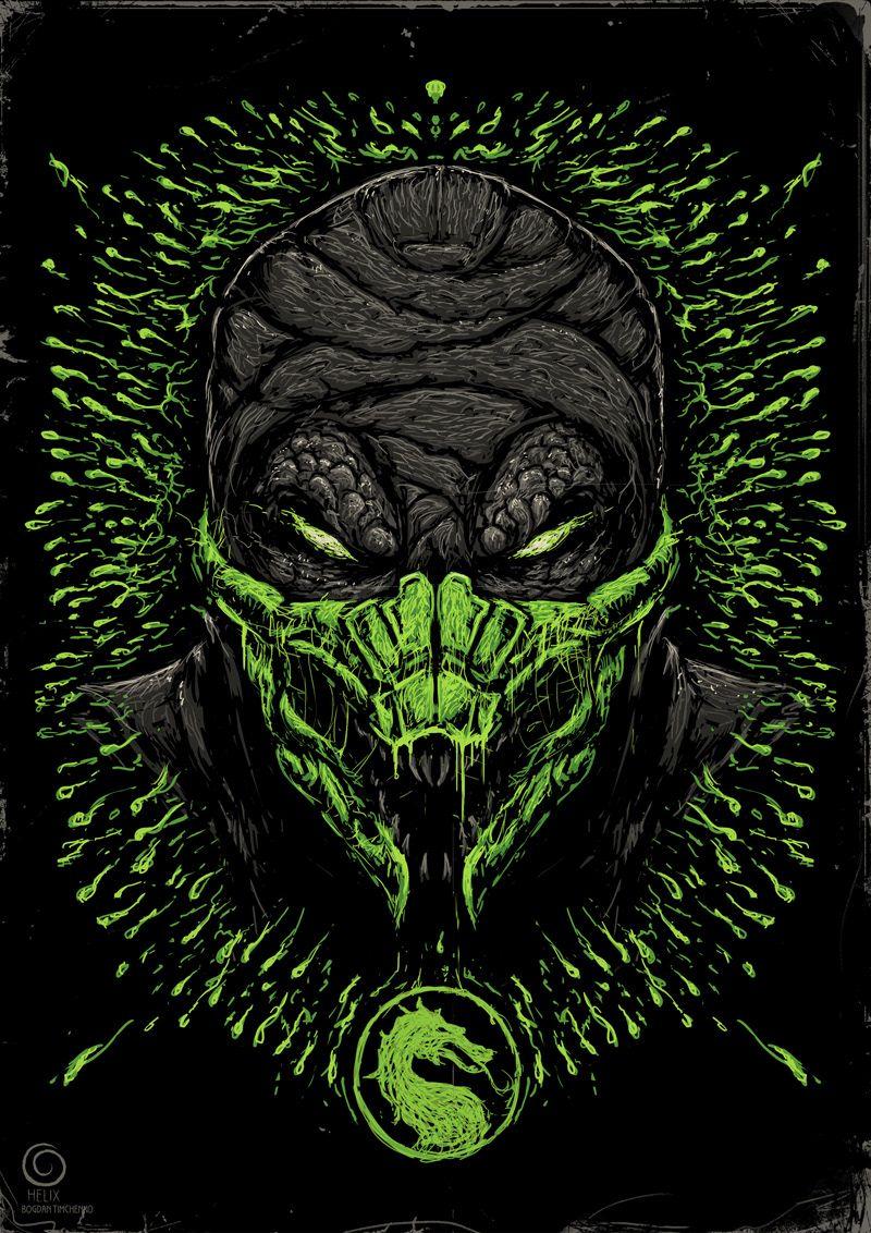 800x1132 Mortal Kombat Ninjas. Reptile mortal kombat, Mortal kombat art, Mortal kombat tattoo