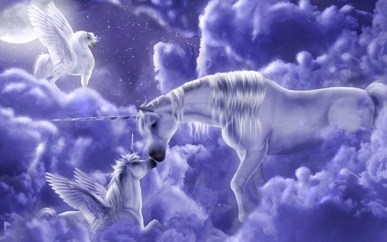 1280x800 Unicorns Creatures Wallpaper