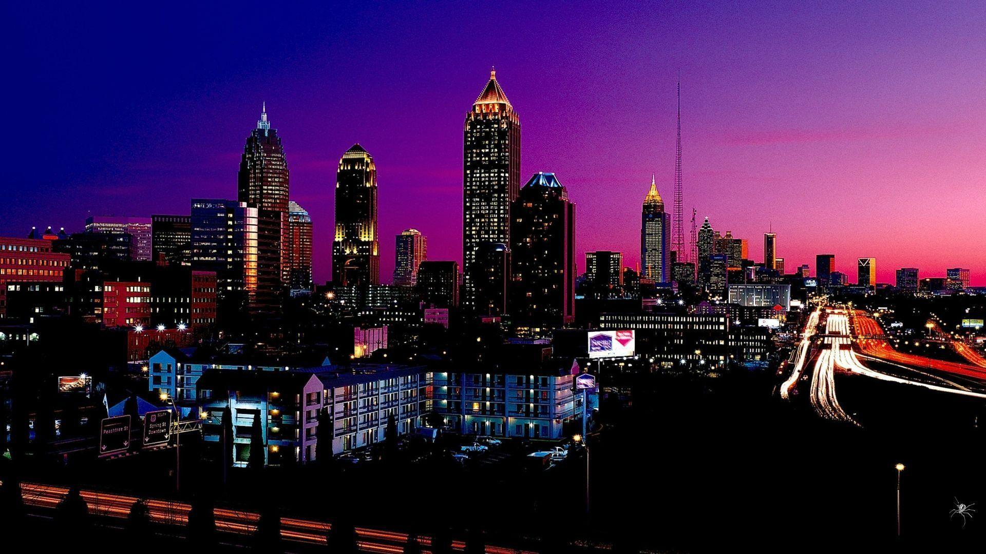 1920x1080 Aesthetic Night City PC HD Wallpaper