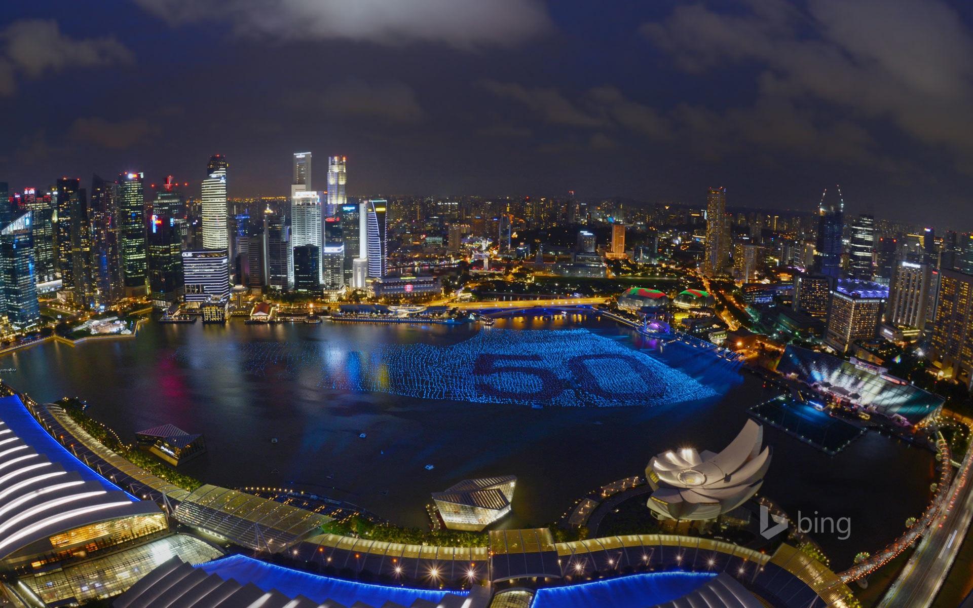 1920x1200 Wallpaper 4k National Day of Singapore Wallpaper