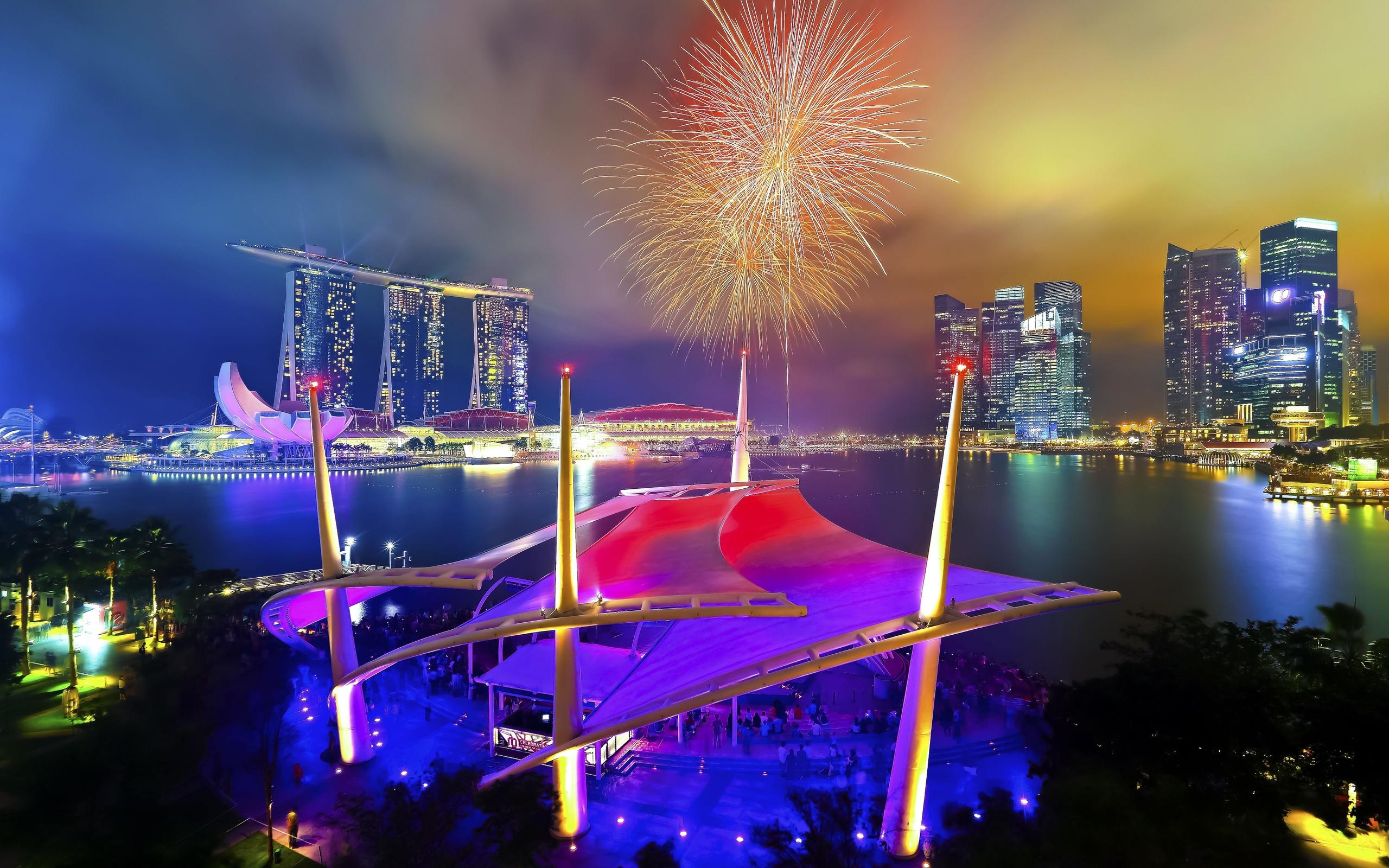 2560x1600 National Day Parade Singapore fireworks r wallpaperx1600