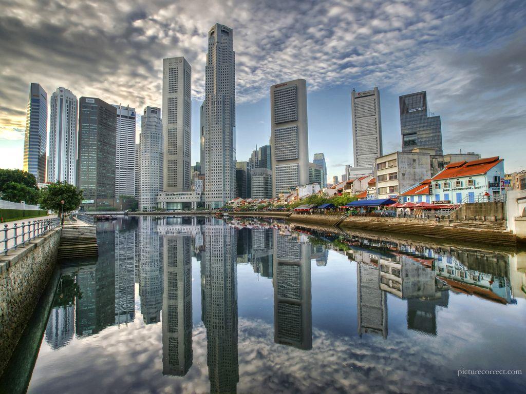 1024x768 Beautiful picture of Singapore