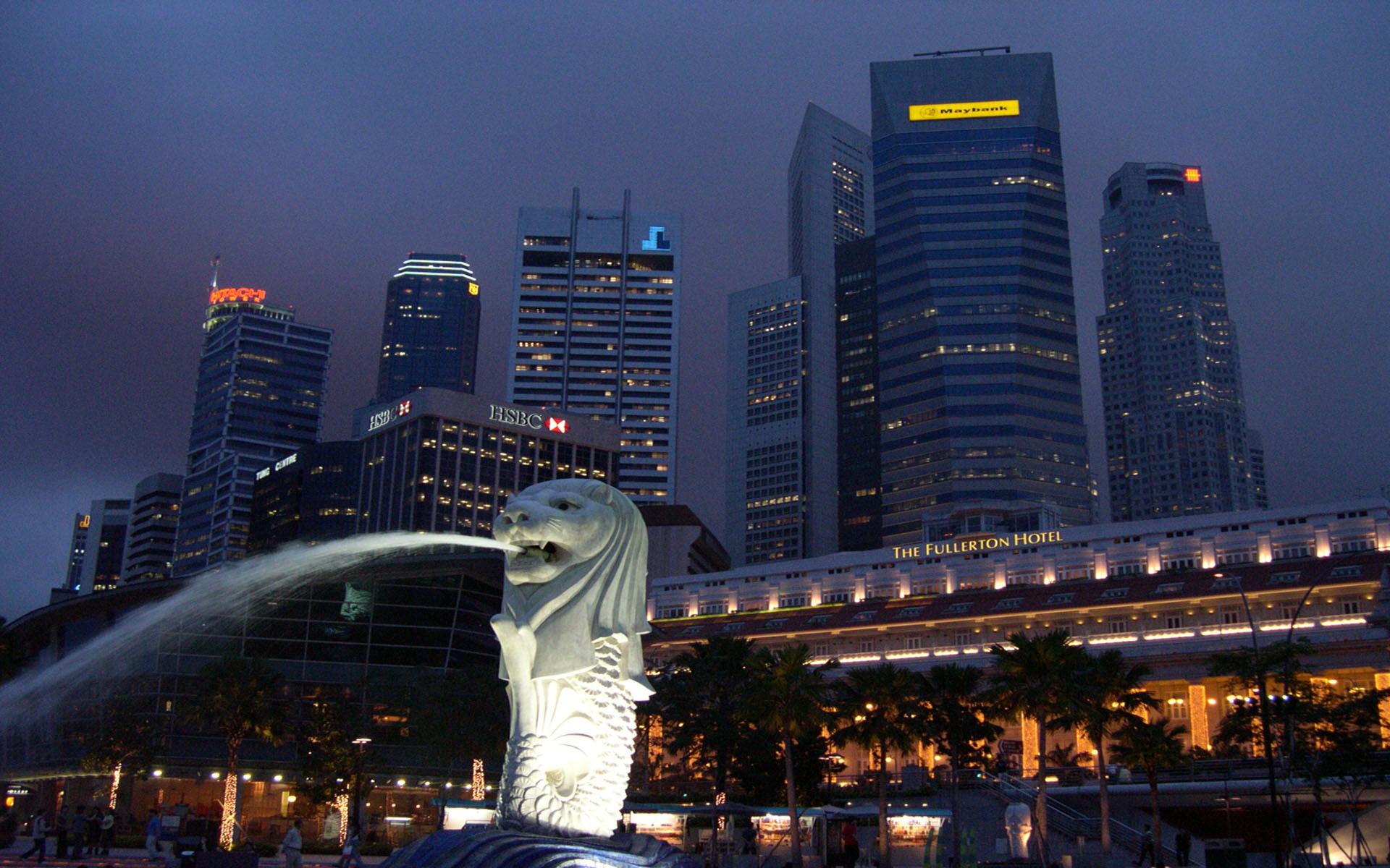 1920x1200 Merlion Wallpaper