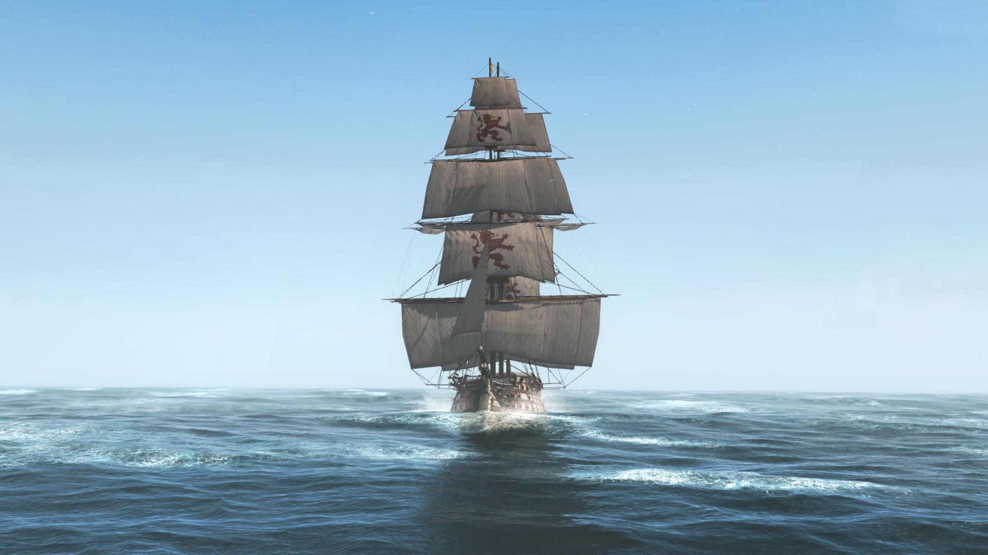 1920x1080 video Games, Assassins Creed: Black Flag, Boat, Brigantine, Ship Wallpaper HD / Desktop and Mobile Background
