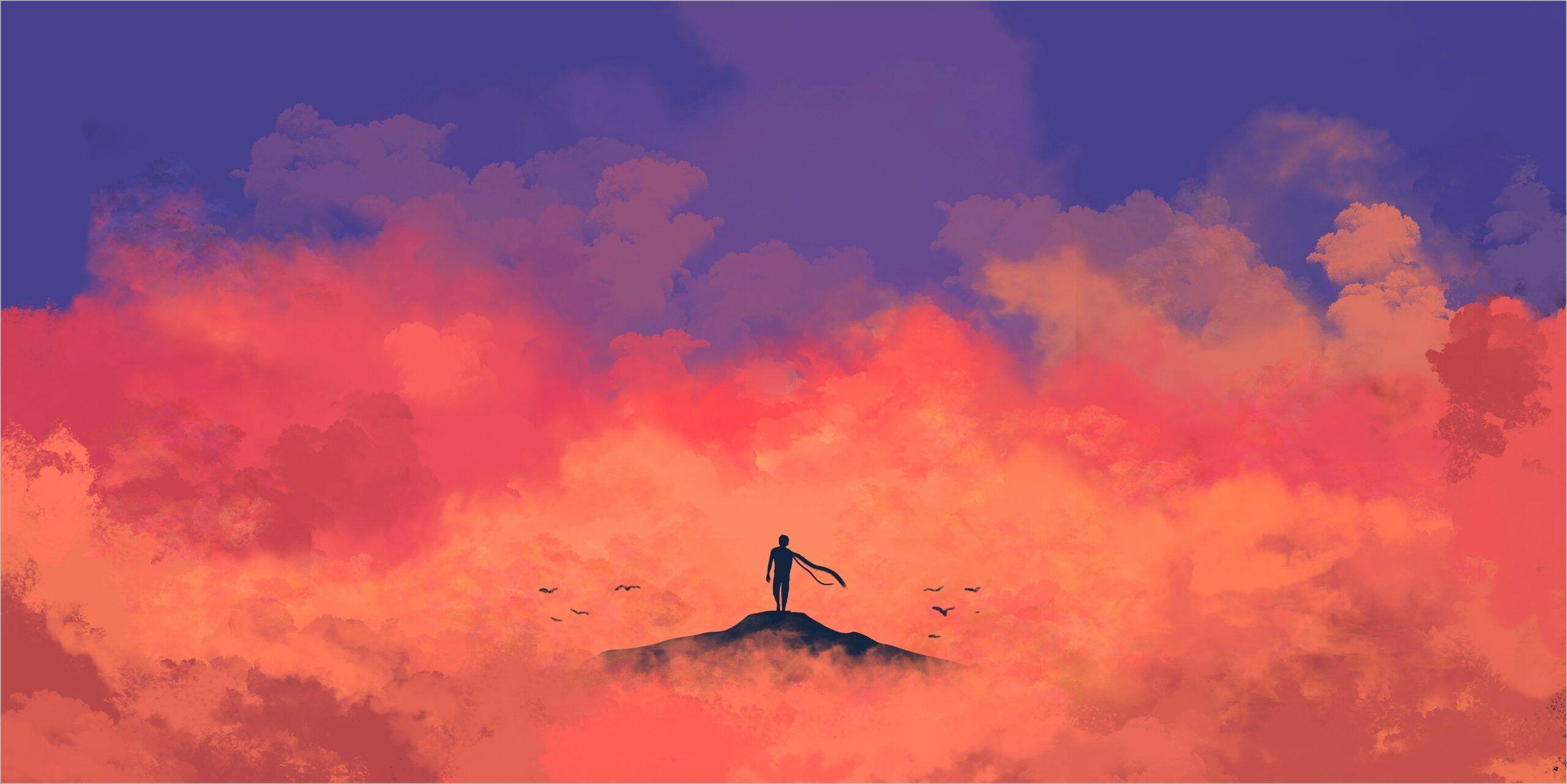 2560x1281 4k Aesthetic Wallpaper