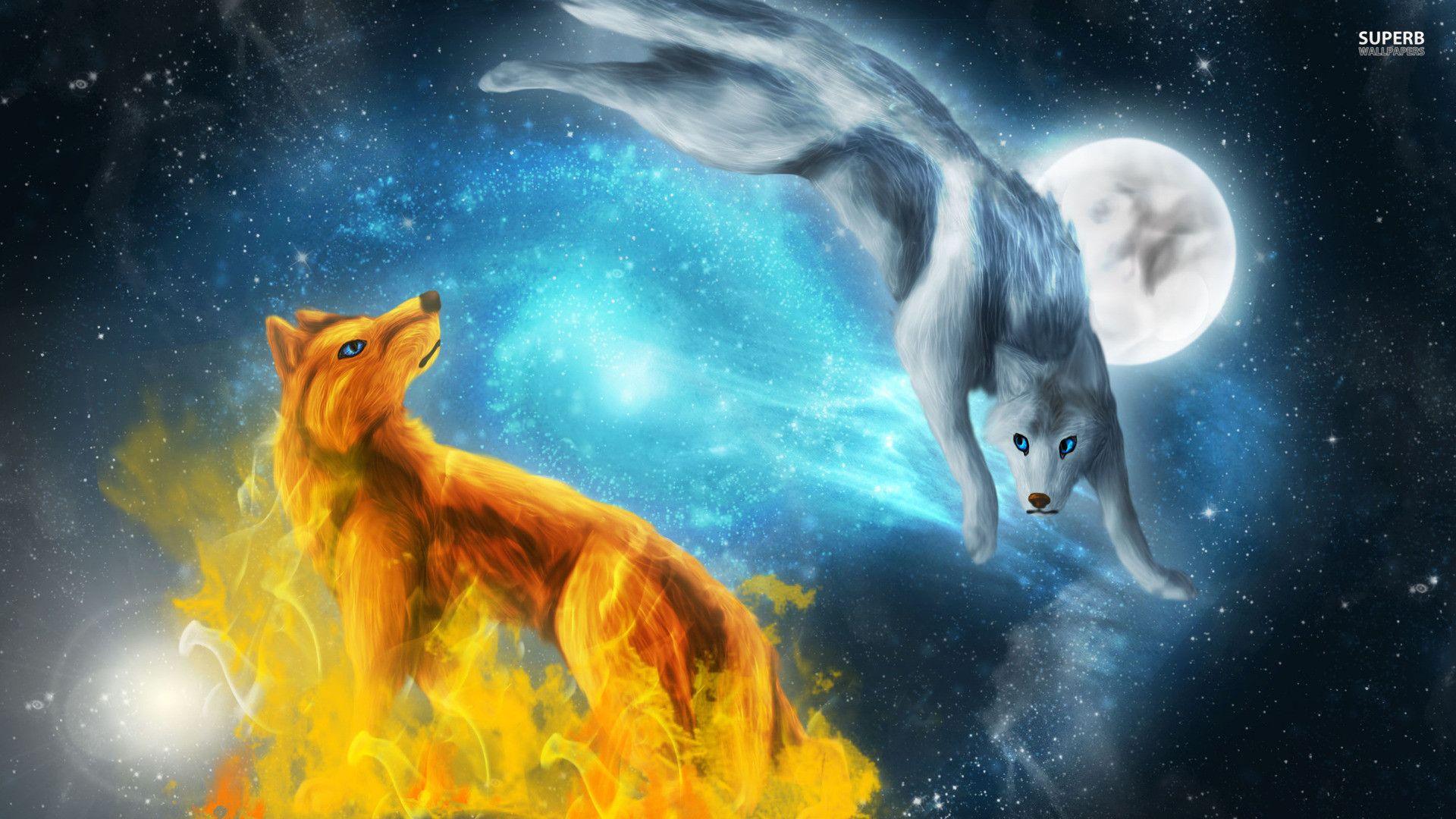 1920x1080 Cool Fox Wallpaper