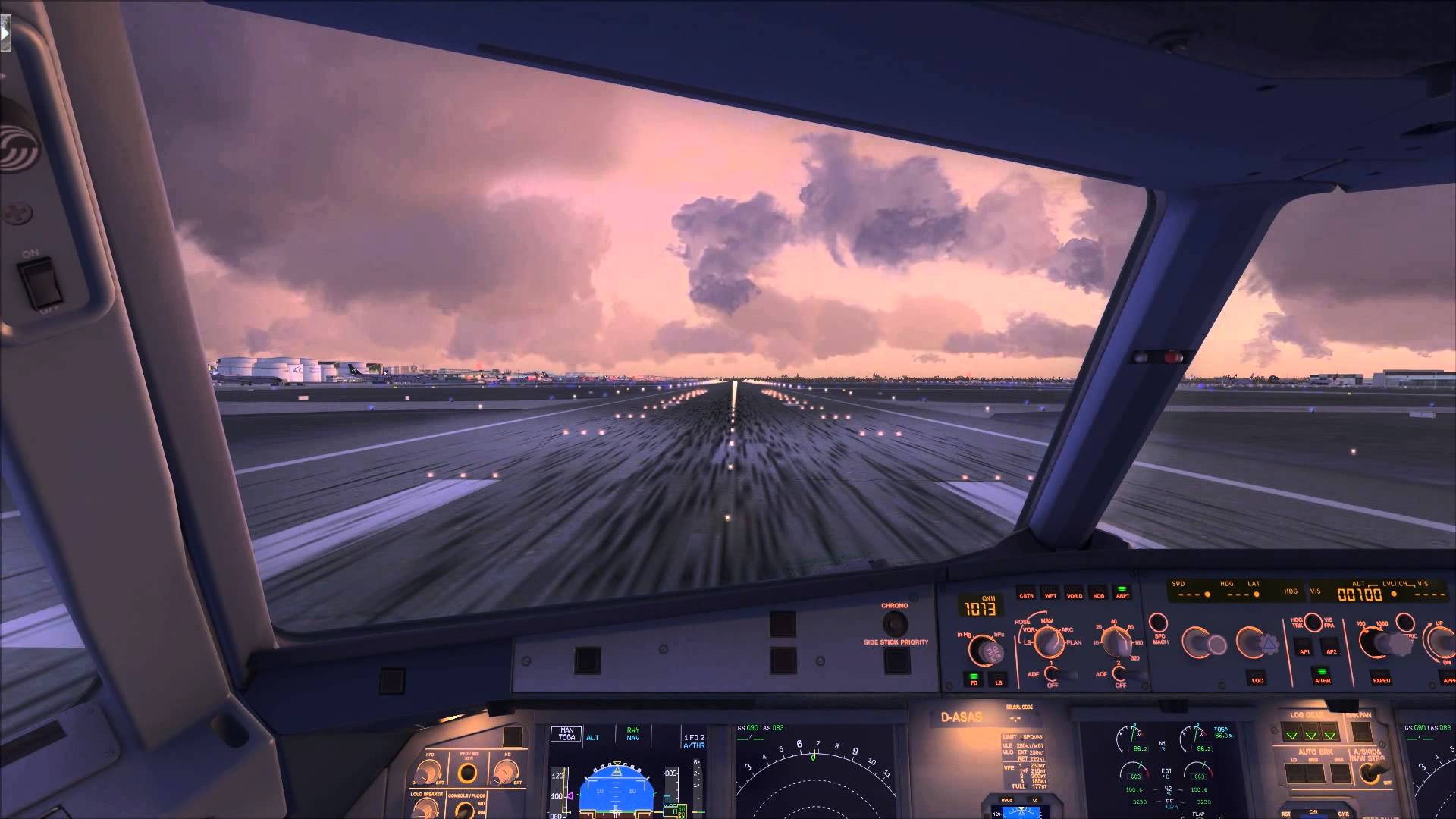 1920x1080 Airbus A320 HD Wallpaper