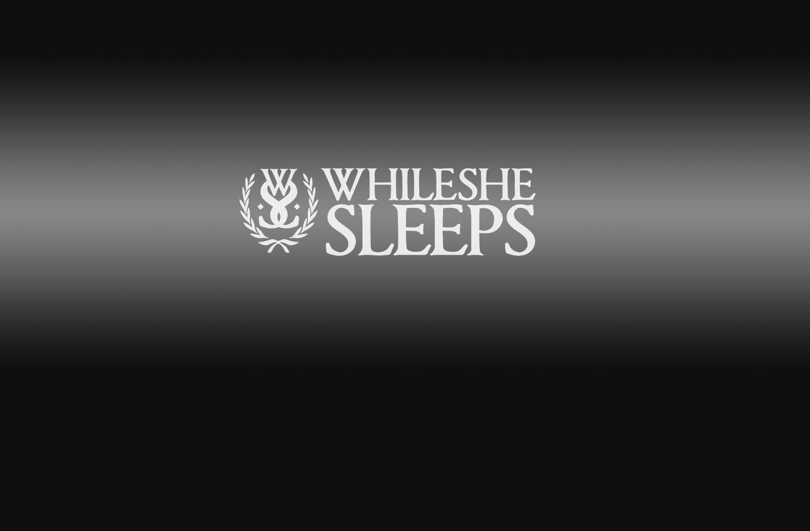 1600x1050 She Sleeps Music Band Simple Wallpaper