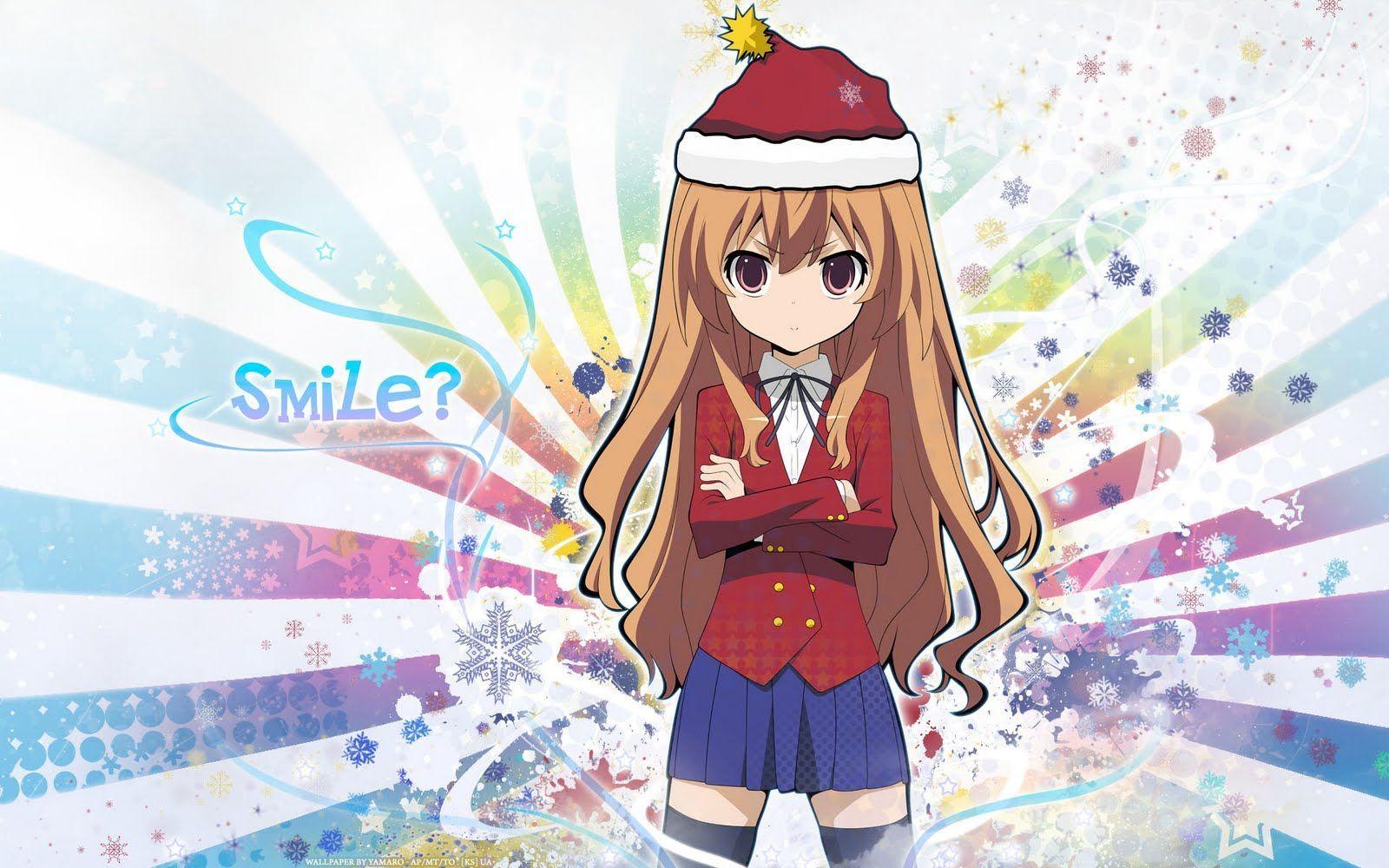 Anime Girls Christmas Wallpaper HD 4k