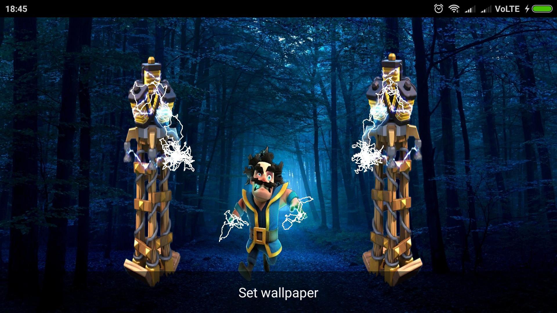 1920x1080 Clash Royale Live Wallpaper (Wizard Edition) for Android