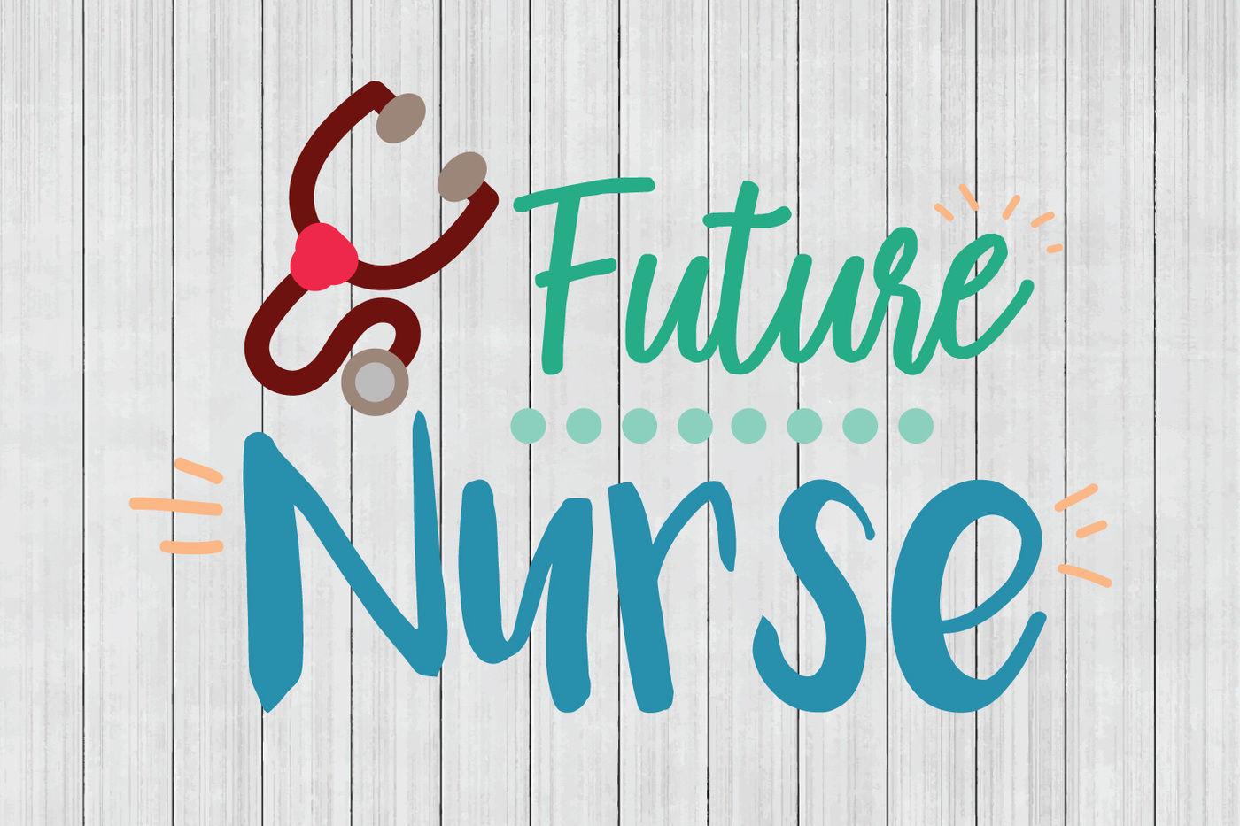 1400x933 Future Nurse SVG, DXF File, Cuttable File By BNR Designs