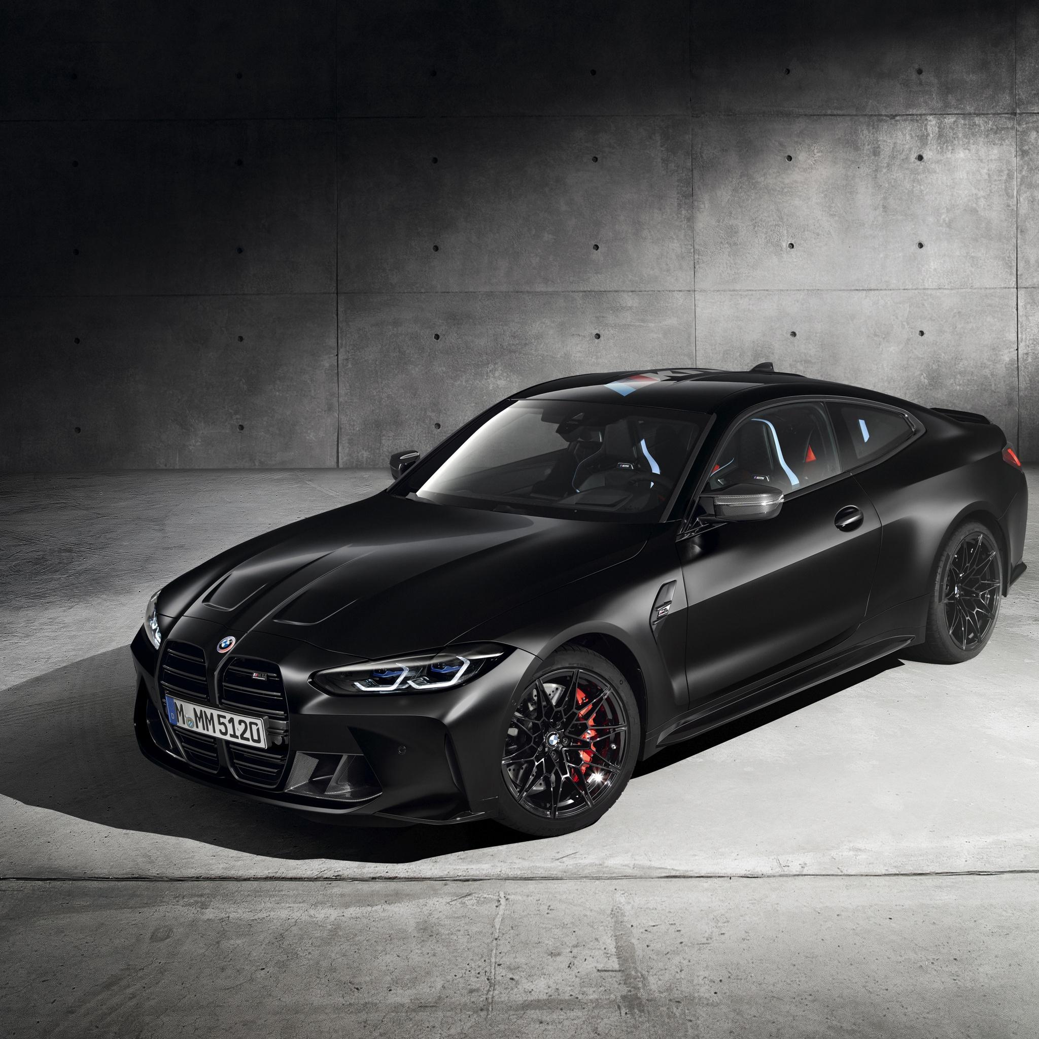 2048x2048 BMW M4 Competition Wallpaper 4K, Black Cars, 5K, Black Dark