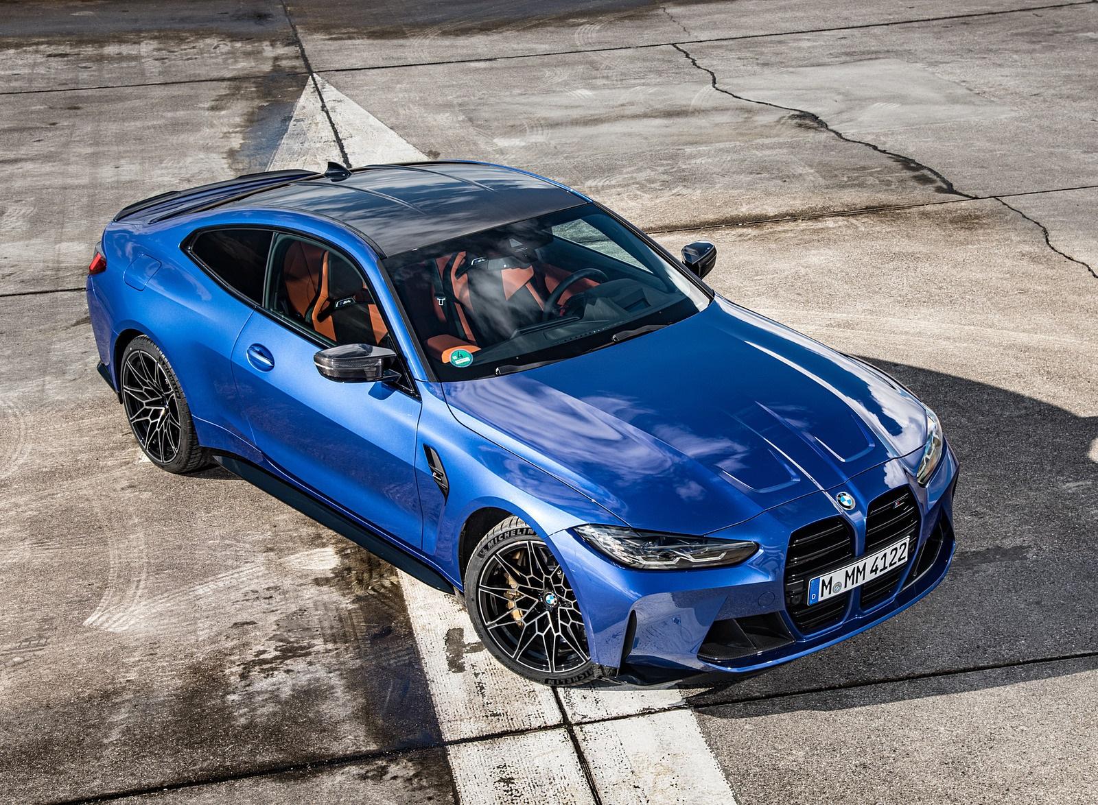 1600x1174 BMW M4 Coupe Competition (Color: Portimao Blue) Front Three Quarter Wallpaper (45)