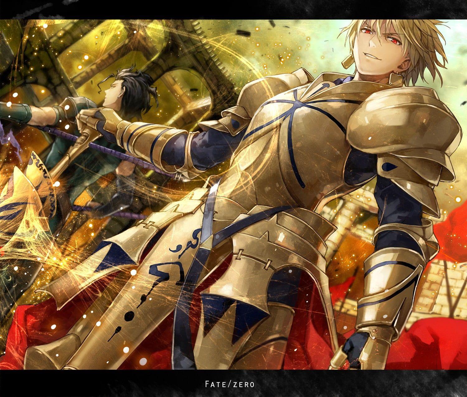 1500x1275 Anime #boys #fate Fate Zero #gilgamesh #lancer #series P #wallpaper #hdwallpaper #desktop. Anime, Fate Zero Gilgamesh, Fate Zero