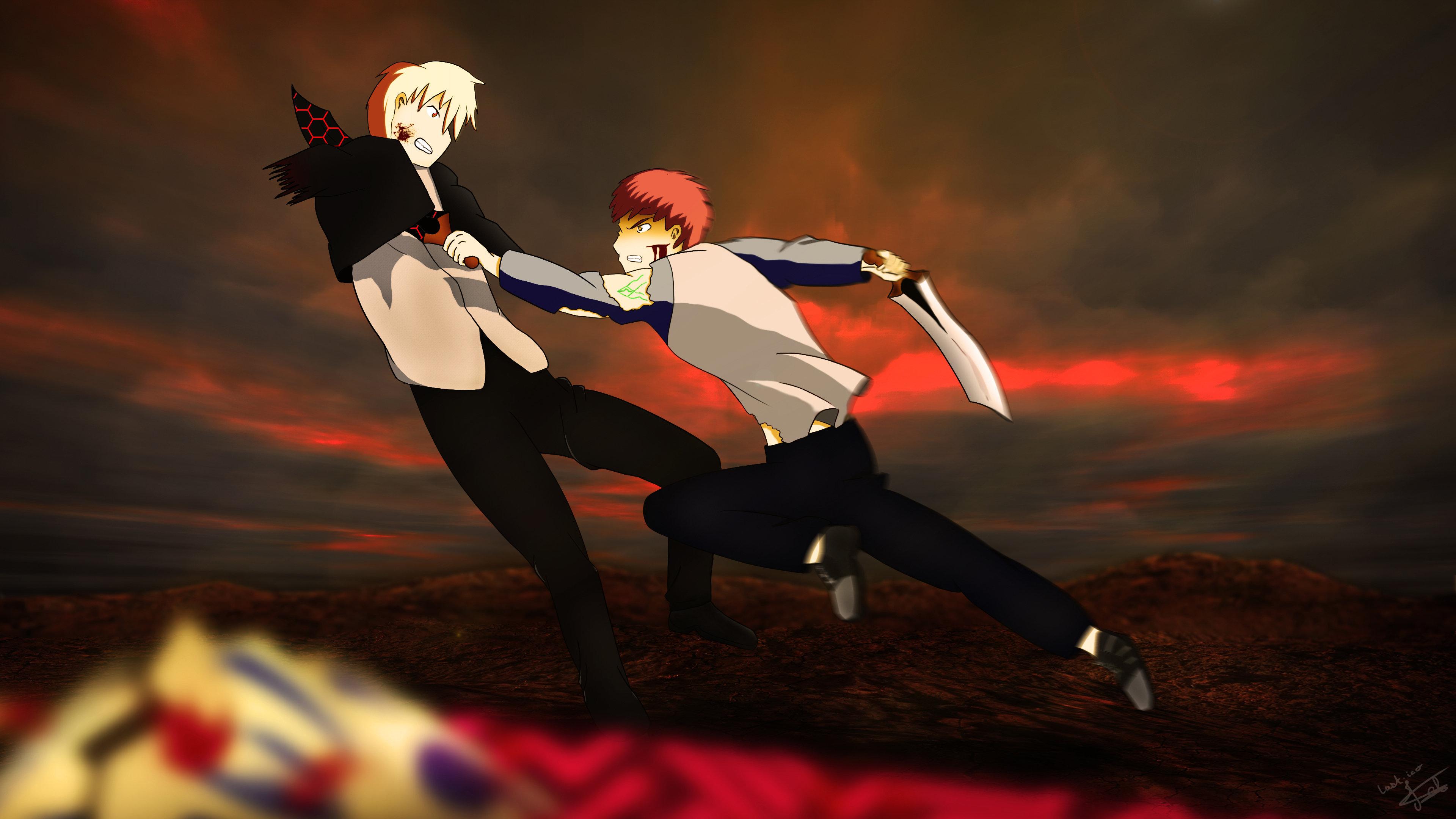 3840x2160 Gilgamesh (Fate Stay Night) Wallpaper 3840x2160 Ultra HD 4k Desktop Background