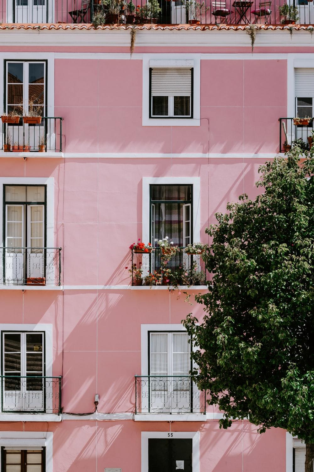 1000x1500 Pink House Picture. Download Free Image