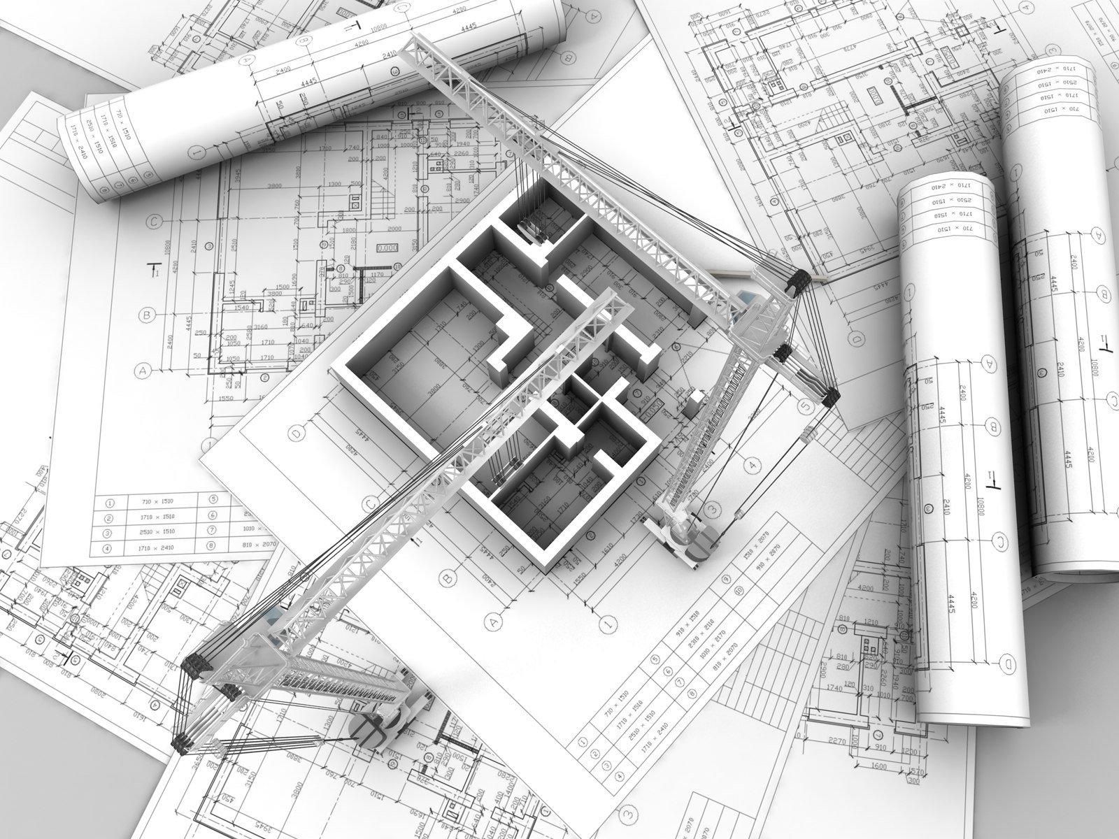 1600x1200 Construction Work Building Job Profession Architecture Drawing Background HD HD Wallpaper