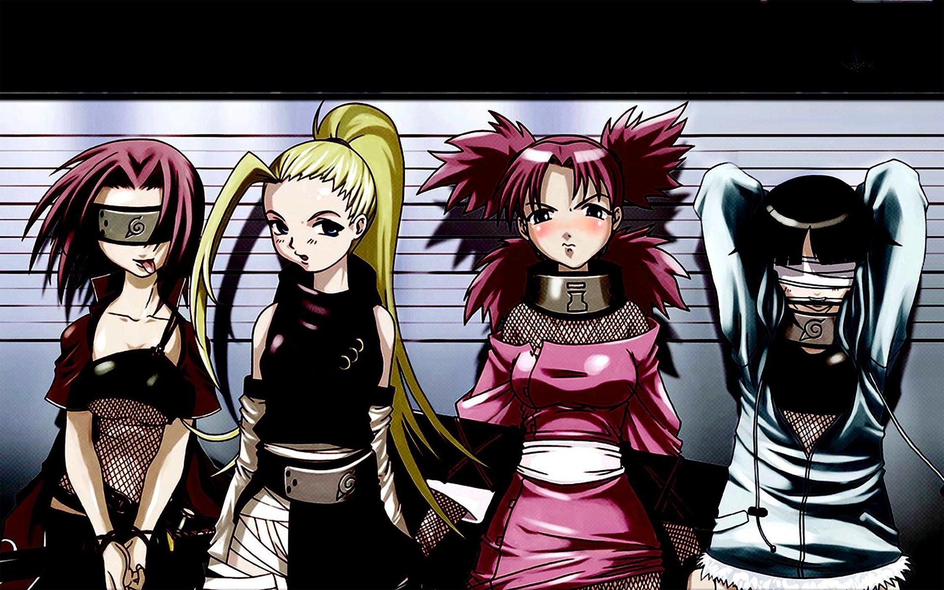 1920x1200 Hinata Hy Ga Ino Yamanaka Sakura Haruno Temari Naruto Wallpaper:1920x1200