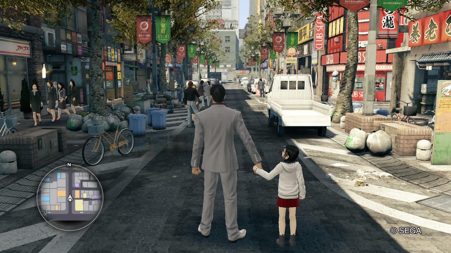 1920x1080 néeko bellic and Haruka holding hands Yakuza Kiwami, Kiwami 4 #PS4share