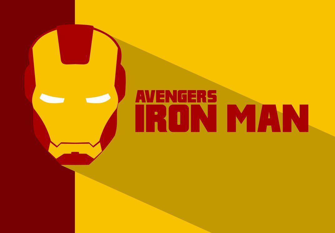 1073x745 Iron Man Minimal Wallpaper