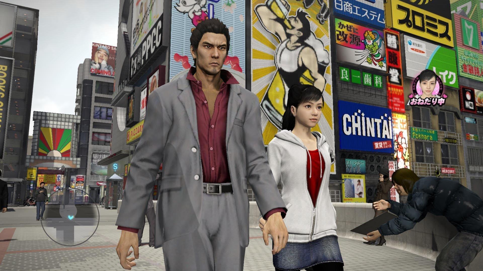 1920x1080 Yakuza 5's PS4 port heats up Japan this June