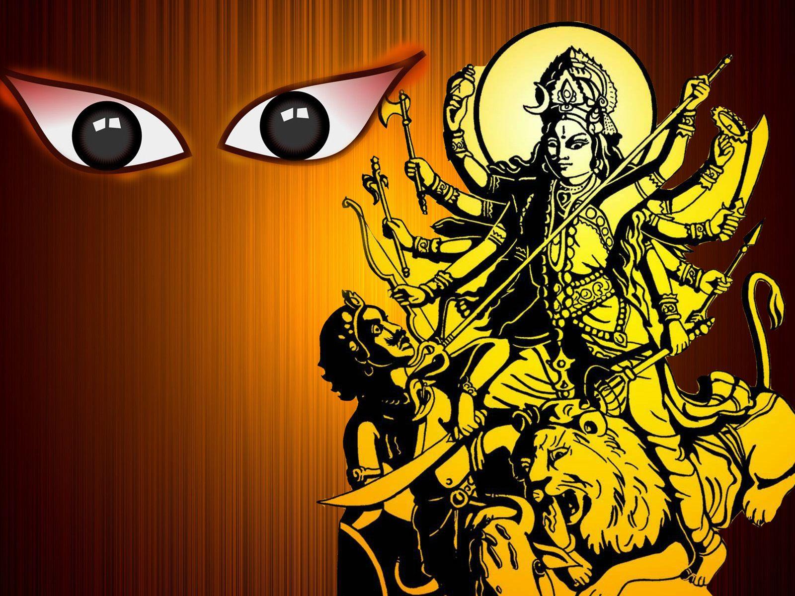 1600x1200 Navdurga maa traditional high definition wallpaper. High